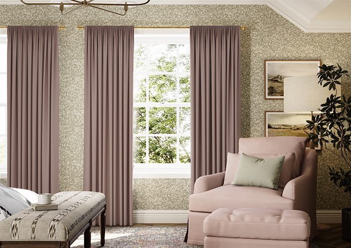 Stamford, Rosedust - Made to Measure Curtains - Image 3